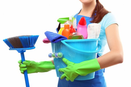 Detailed end of tenancy cleaning checklist on a clipboard