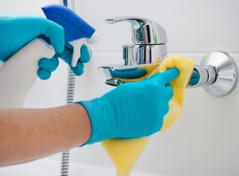 House cleaning supplies